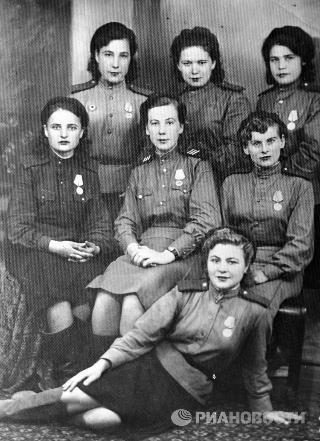 Женский батальон зенитчиц 1941-1945